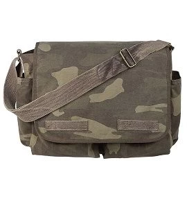 Vintage Camo Messenger Bag 3 Vintage Camo Messenger Bag