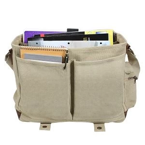 Vintage Canvas Pathfinder Laptop Bag 7 Vintage Canvas Pathfinder Laptop Bag - Image 5