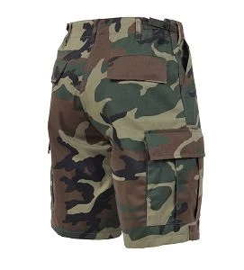Woodland Camo, Six Pockets, Button Fly, Perfect Fit - BDU Shorts 4 Woodland Camo, Six Pockets, Button Fly, Perfect Fit - BDU Shorts - Image 2