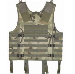 Universal Modular Vest -GI - Army Issue Surplus Store woodland camo tactical vest back
