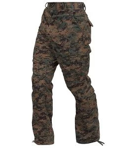 Woodland Digital Vintage Paratrooper Fatigue Pants 3 Woodland Digital Vintage Paratrooper Fatigue Pants